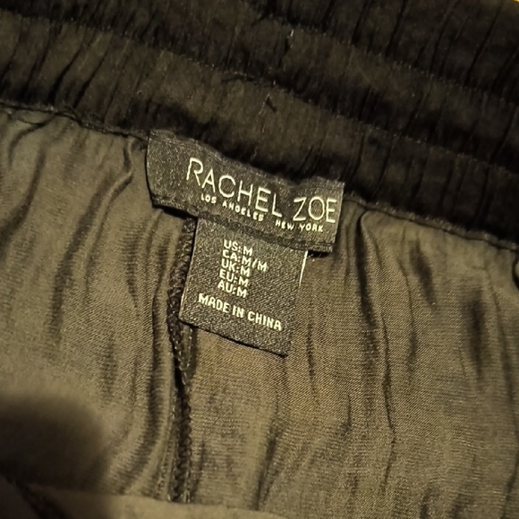 Rachel Zoe | Elegant Black Wide Leg Pants - Picture 2 of 4